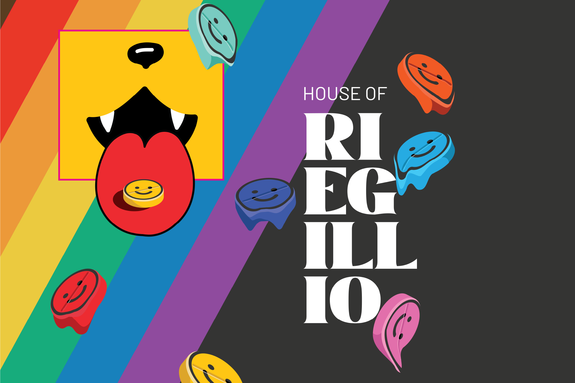 House of Riegillio booth branding