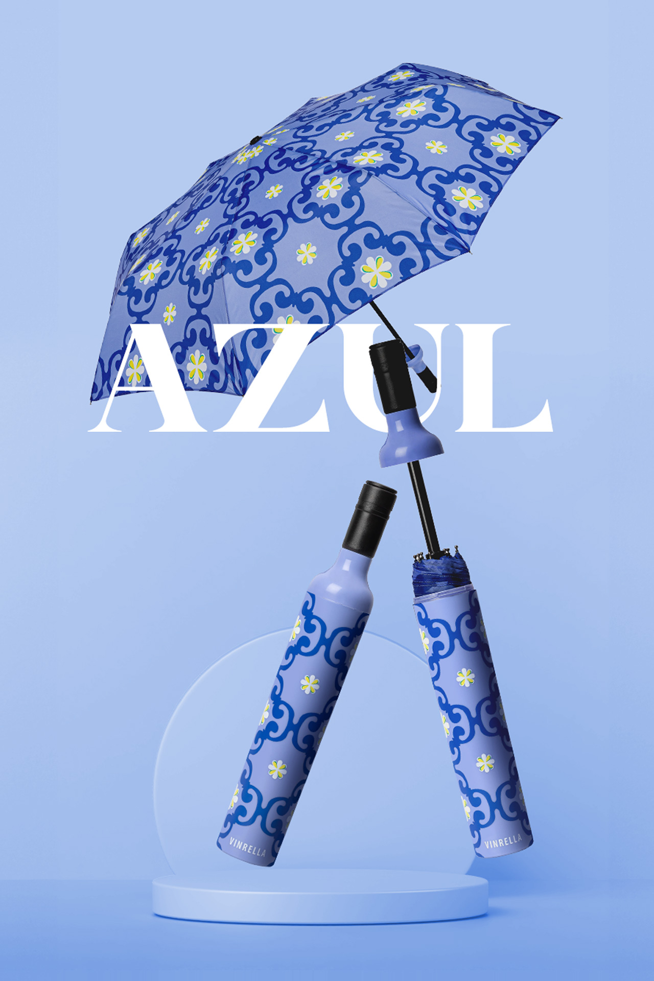 Vinrella Azul pattern