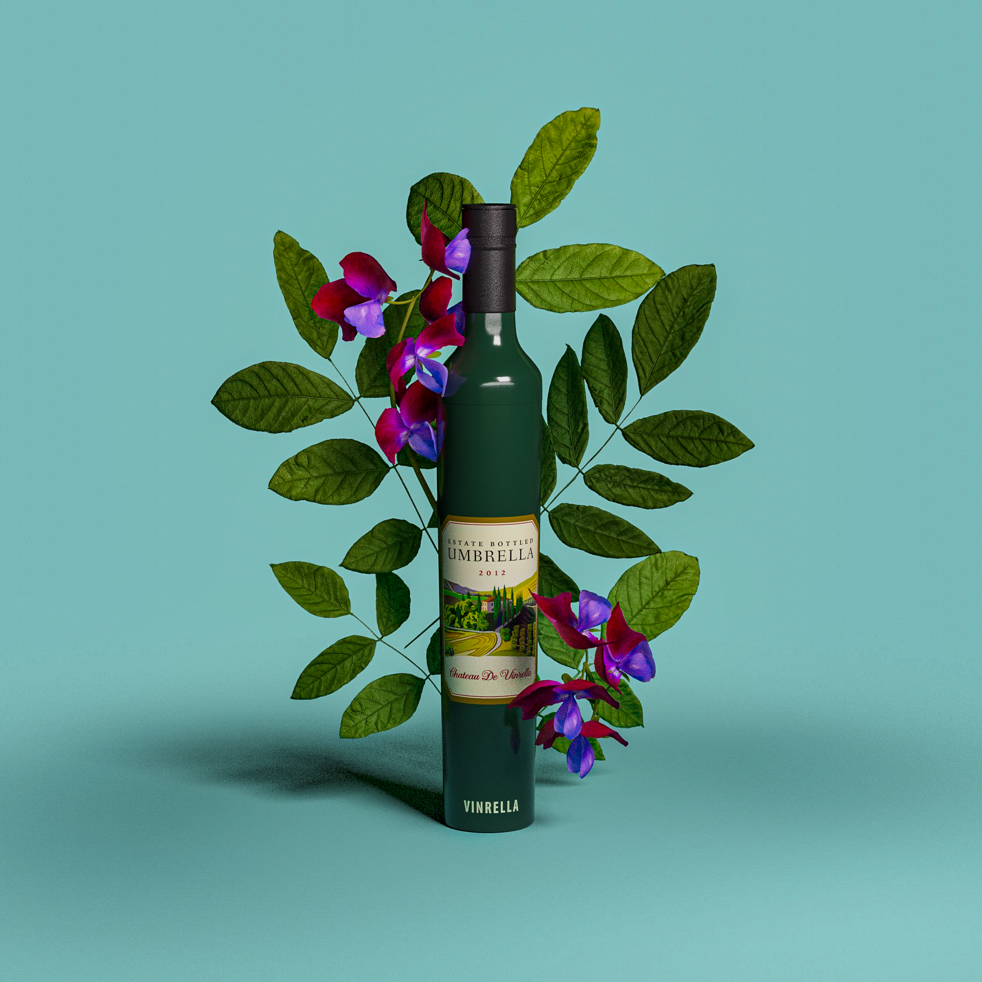 Vinrella estate flowers pattern