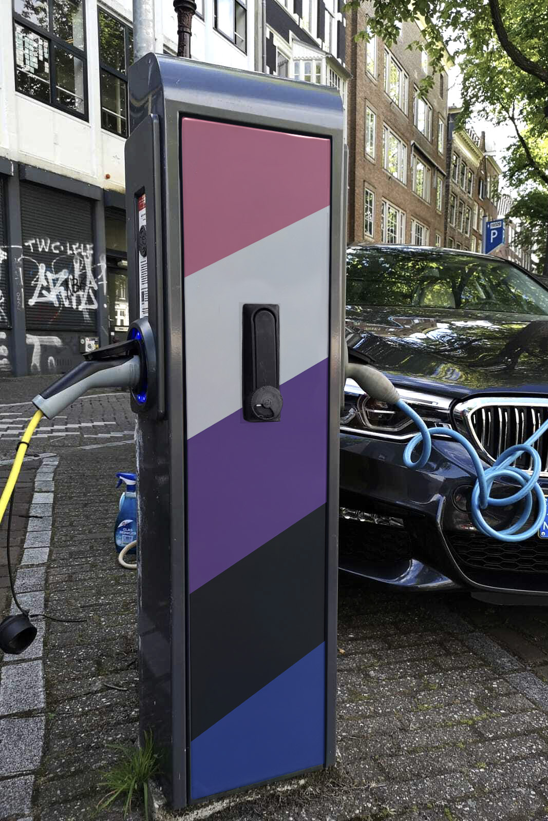 EVBox 2021 Pride campaign visual