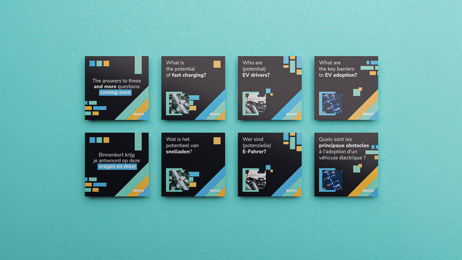 EVBox localized social media graphics