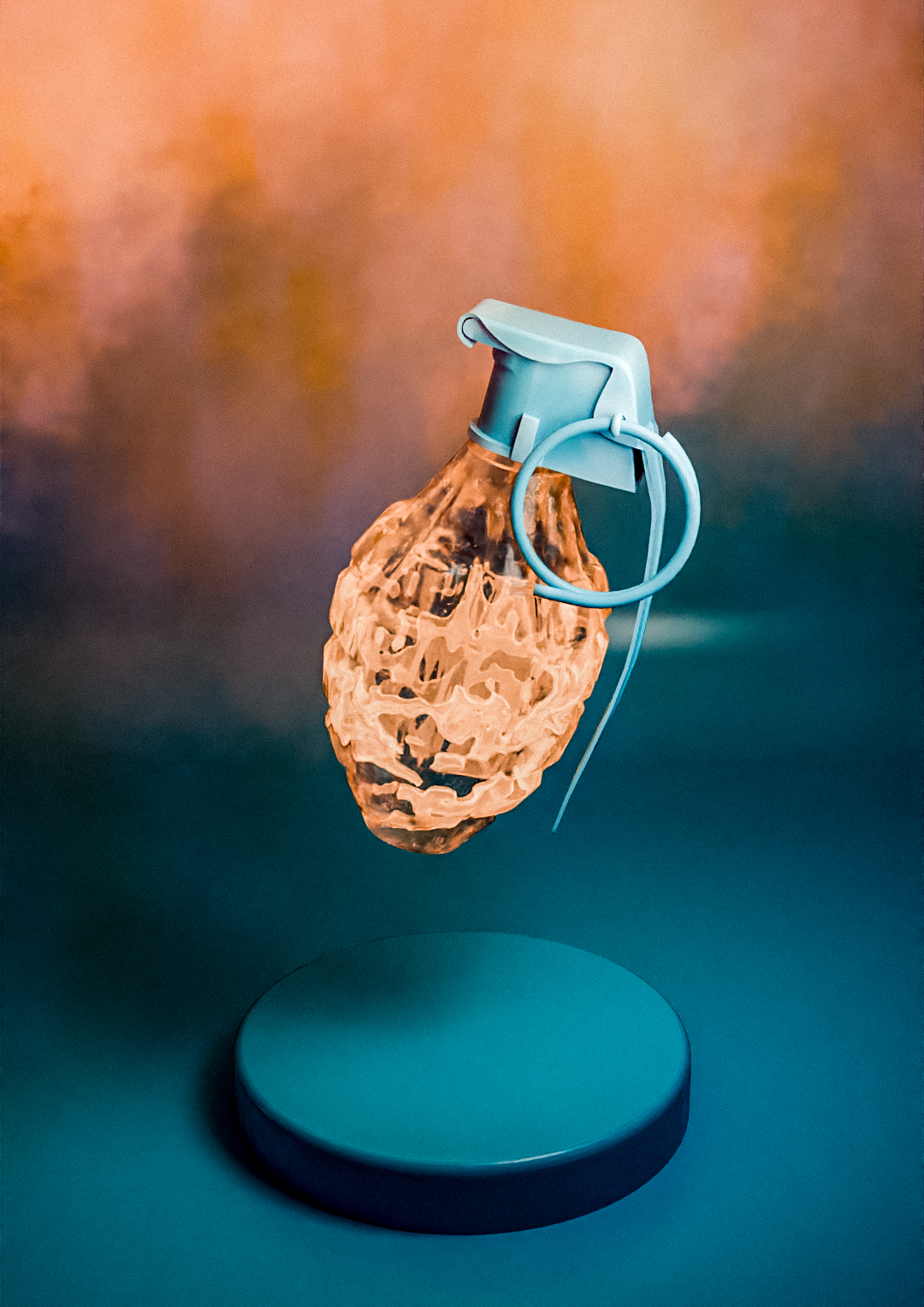 Granadied graphic art