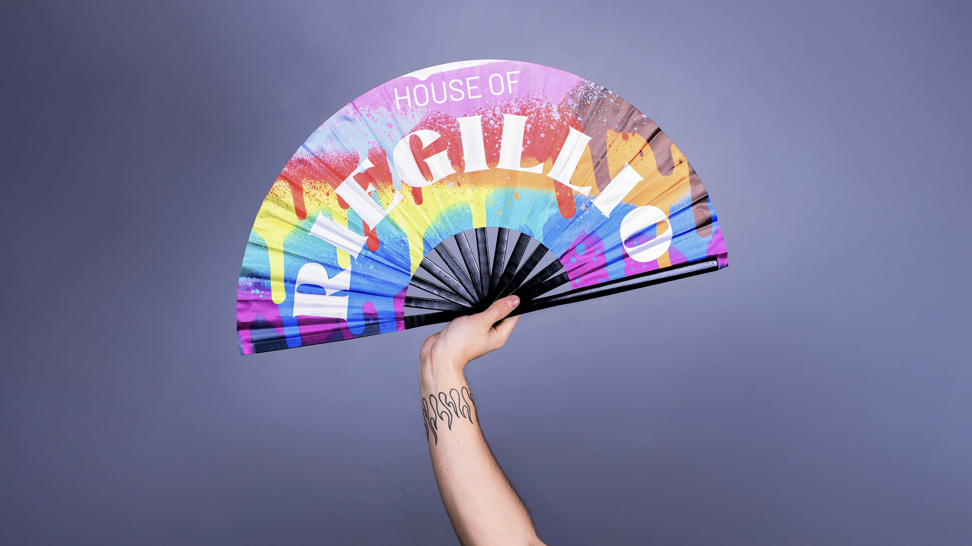 Mr. Riegillio open fan design