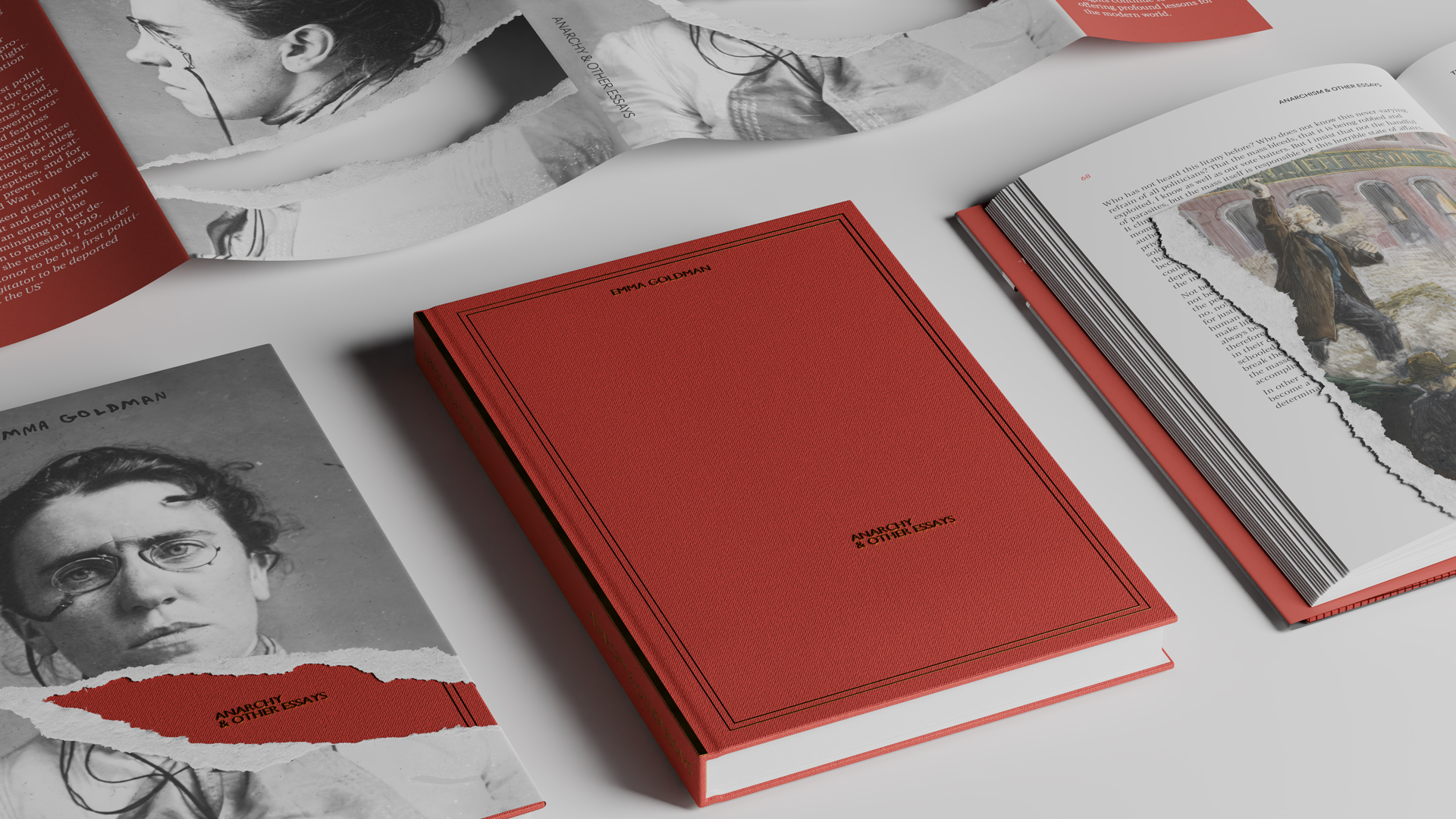 Emma Goldman book cover close-up