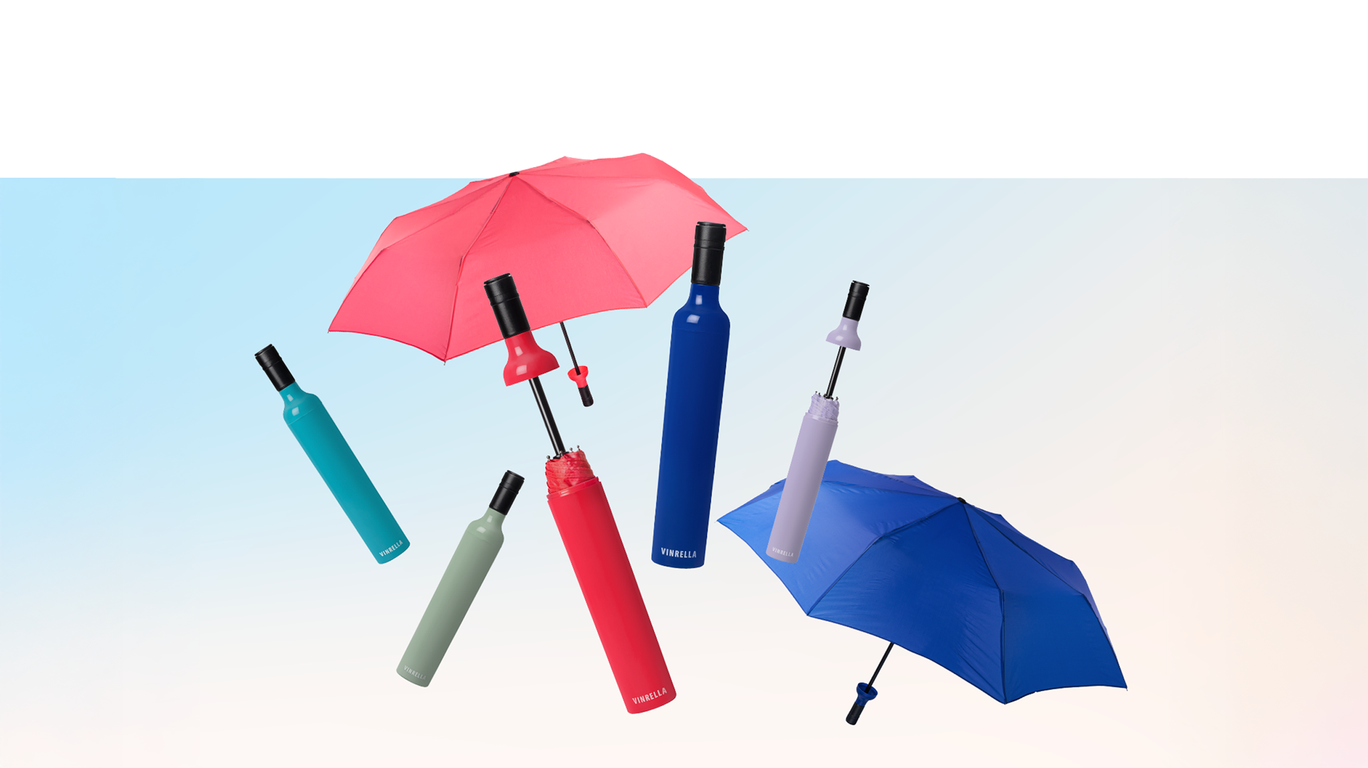 Vinrella solids collection footer banner